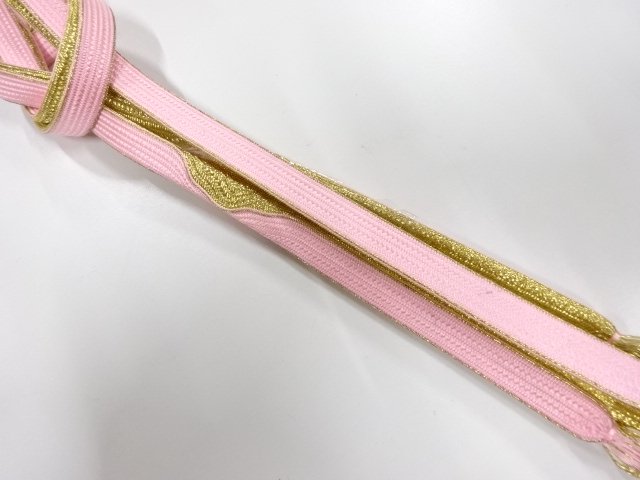 未使用品　正絹　手組帯締め
